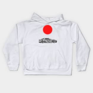 Japan Pride! RX-7 Kids Hoodie